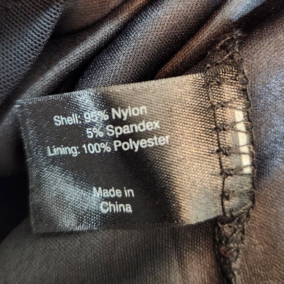 Lane Bryant Black Bell Sleeve Polka Dot Blouse 18/20 - Picture 6 of 6